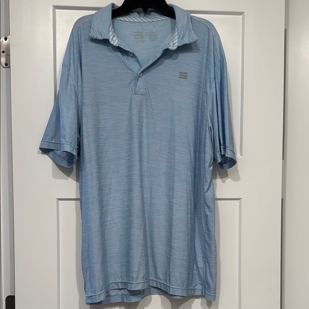 Men's | light Blue Polo Shirt | size xl